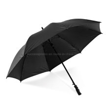 Golf Umbrella in 190t Pongee Fibre Glass Shaft and Ribs